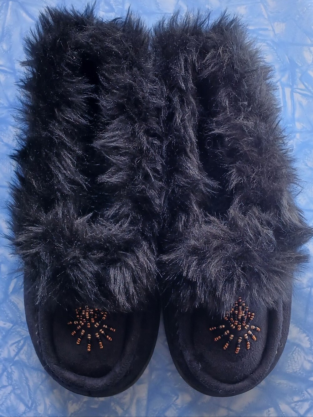 NYC Couture Moccasin Style Slipper Shoes NWOT Size 8